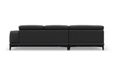 Valletta Leather Corner Sectional Sofa