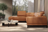 Valletta Leather Corner Sectional Sofa