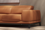 Valletta Leather Corner Sectional Sofa