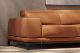 Valletta Leather Corner Sectional Sofa