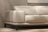 Valletta Leather Corner Sectional Sofa