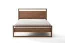 Valencia Leah Natural Solid Wood Queen Bed Frame, Natural