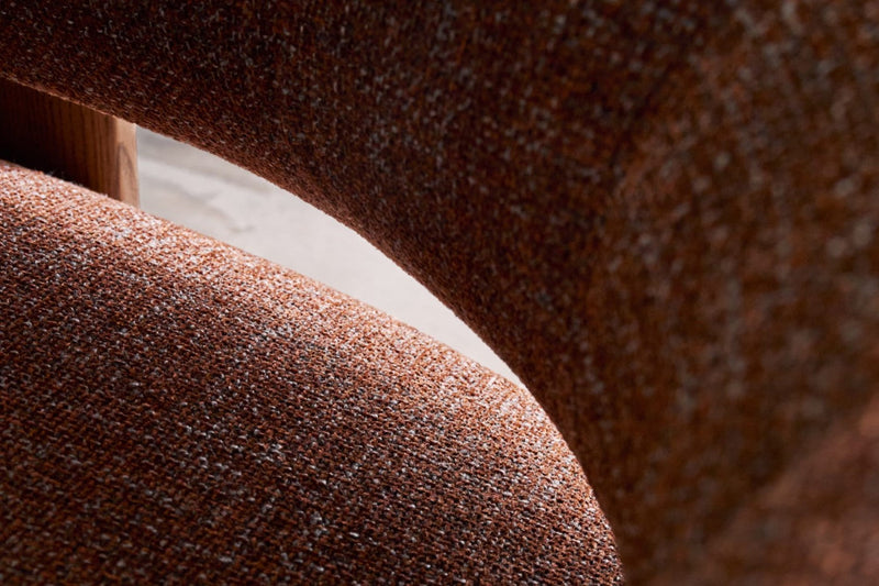 Valencia Leia Fabric Armchair, Brown