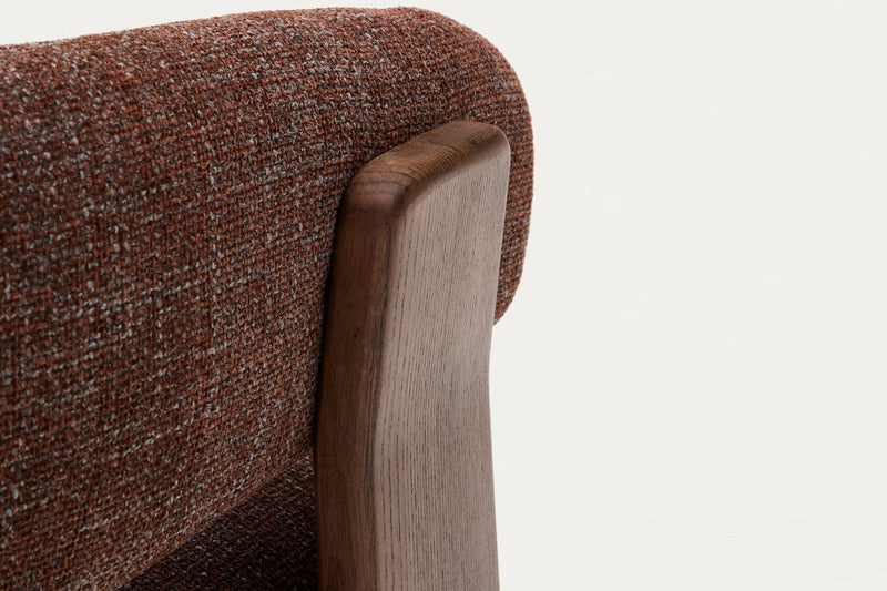 Valencia Leia Fabric Armchair, Brown