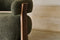 Valencia Leia Fabric Armchair, Olive Green