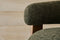 Valencia Leia Fabric Armchair, Olive Green