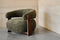 Valencia Leia Fabric Armchair, Olive Green