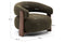 Valencia Leia Fabric Armchair, Olive Green