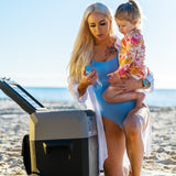 Pro Portable Solar Fridge Freezer, 42 Quarts