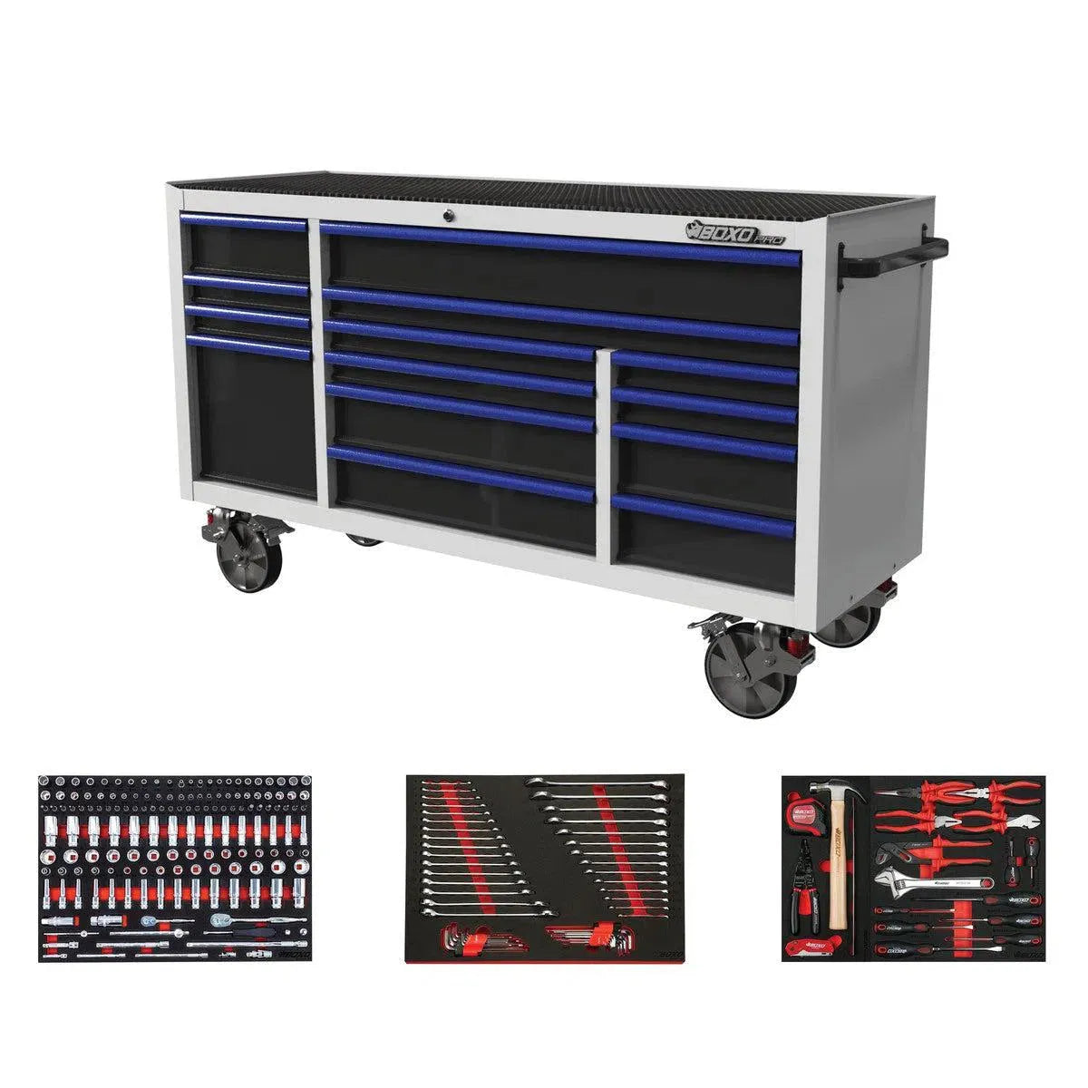 Pro Series | Loaded 72" 14-Drawer Rolling Tool Box
