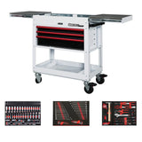 Pro Series | Loaded 35" 3-Drawer Slide-Top Service Cart Tool Box