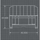 Loflin Fabrication Heavy Duty Pallet Fork Frame