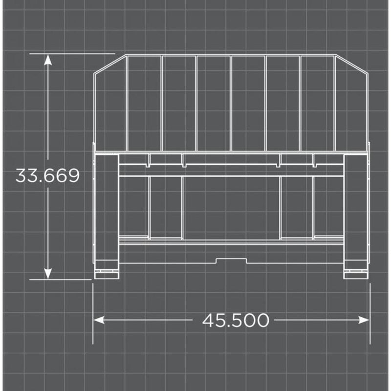 Loflin Fabrication Heavy Duty Pallet Fork Frame