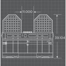 Loflin Fabrication Skid Steer Hydraulic Pallet Forks