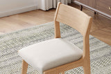 Lucrezia Fabric Dining Chair (Set of 2)