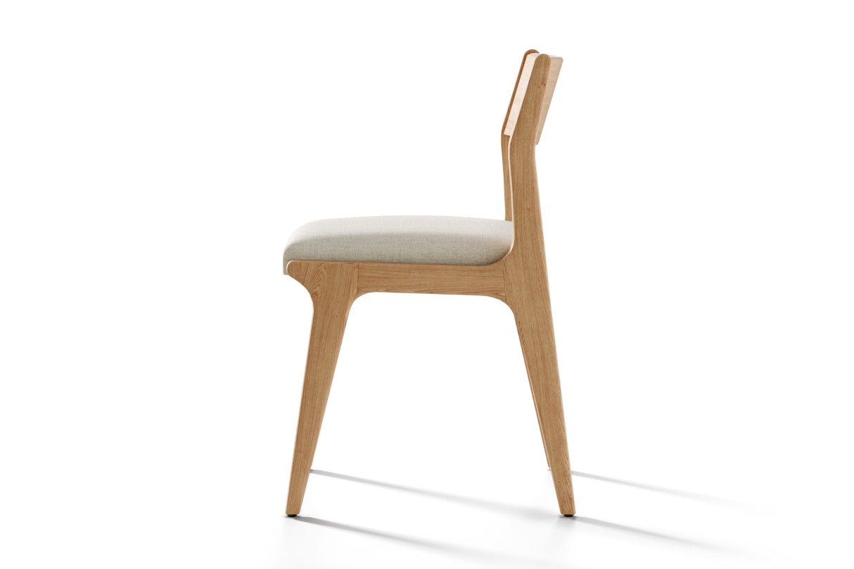 Lucrezia Fabric Dining Chair (Set of 2)