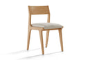 Valencia Lucrezia Wood Dining Chair, White Oak (Set of 2)