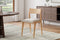 Valencia Lucrezia Wood Dining Chair, White Oak (Set of 2)