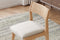 Valencia Lucrezia Wood Dining Chair, White Oak (Set of 2)