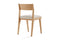 Valencia Lucrezia Wood Dining Chair, White Oak (Set of 2)
