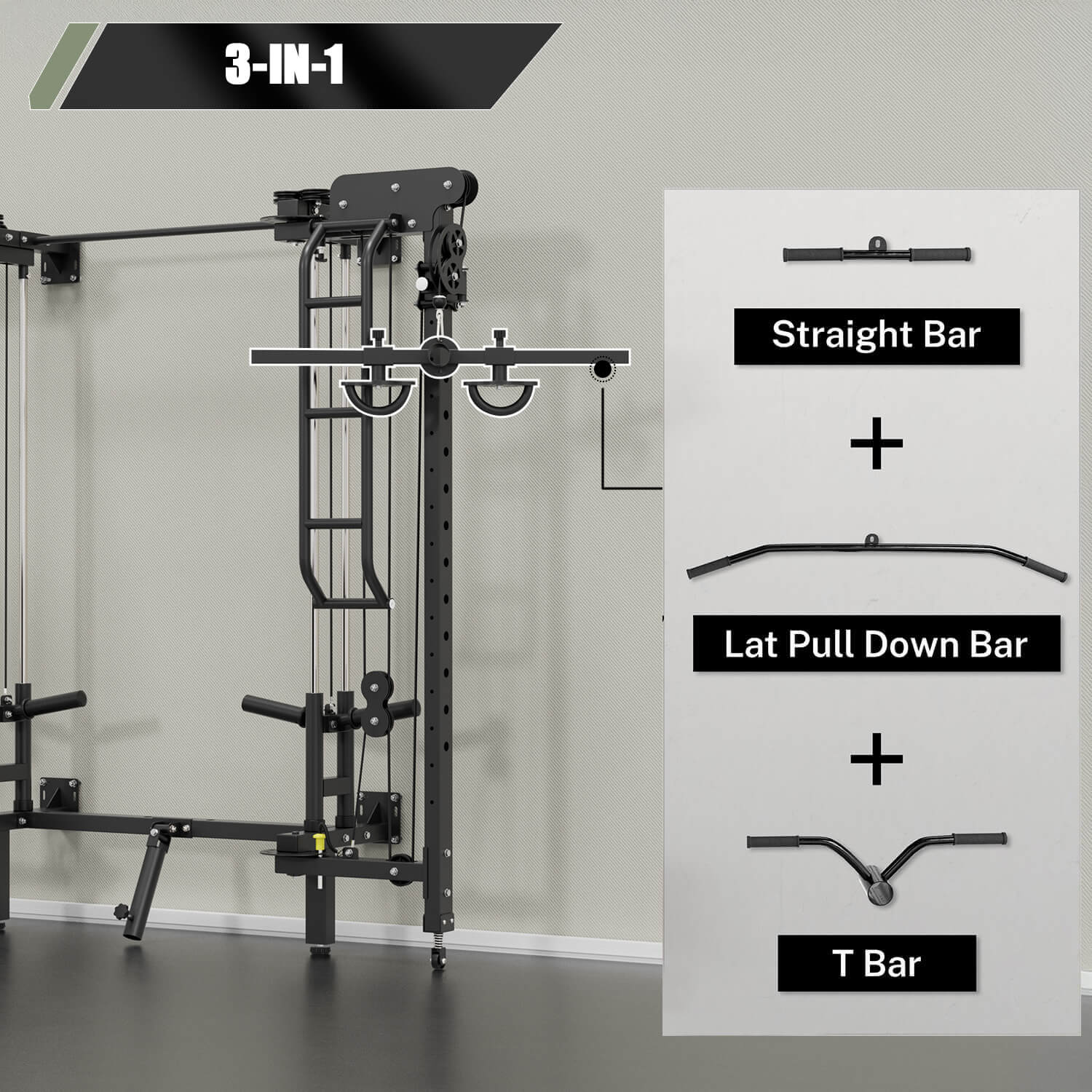 Major Fitness Multifunctional Handle Bar