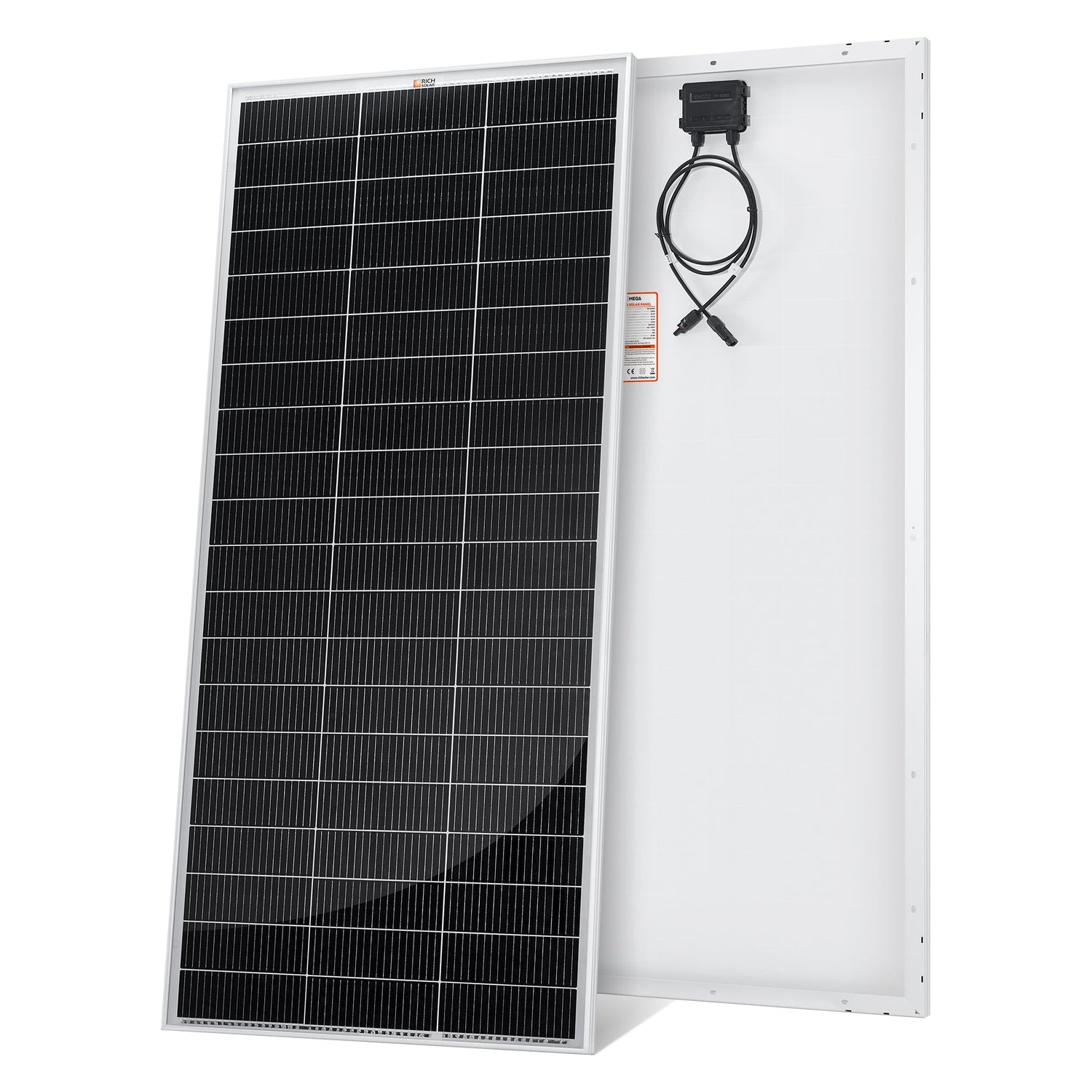 MEGA 200 PRO | 200 Watt 24 Volt Solar Panel | Premium 24V Off-Grid Solar Panel for RVs, Trailers, Cabins | 25-Year Output Warranty