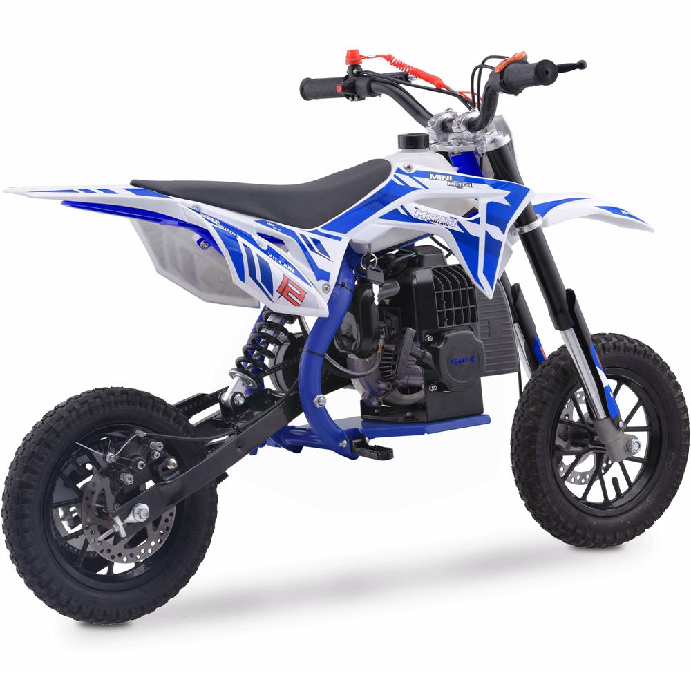 MotoTec | Villain 52cc 2-Stroke Kids Gas Dirt Bike