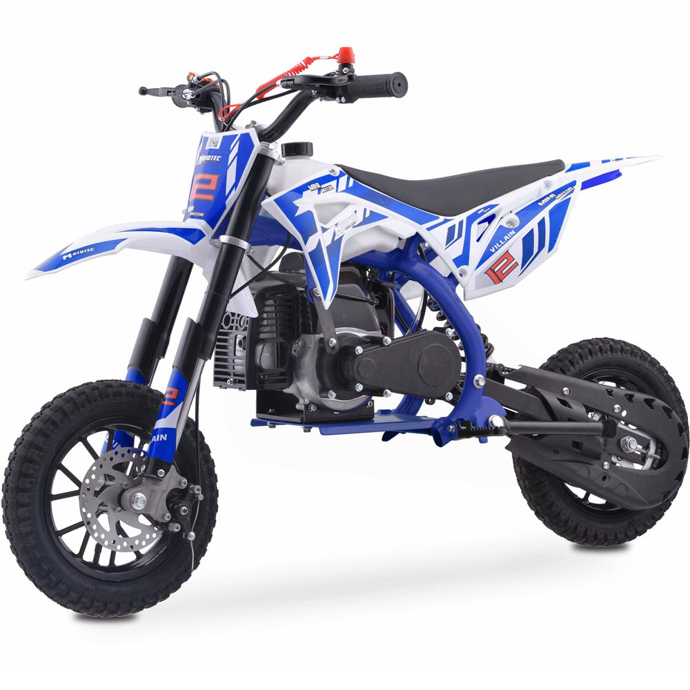 MotoTec | Villain 52cc 2-Stroke Kids Gas Dirt Bike