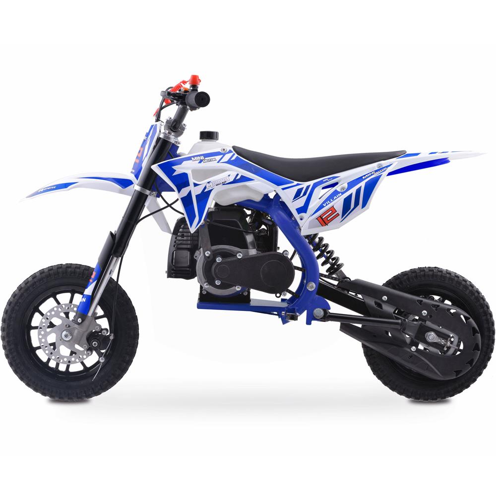 MotoTec | Villain 52cc 2-Stroke Kids Gas Dirt Bike