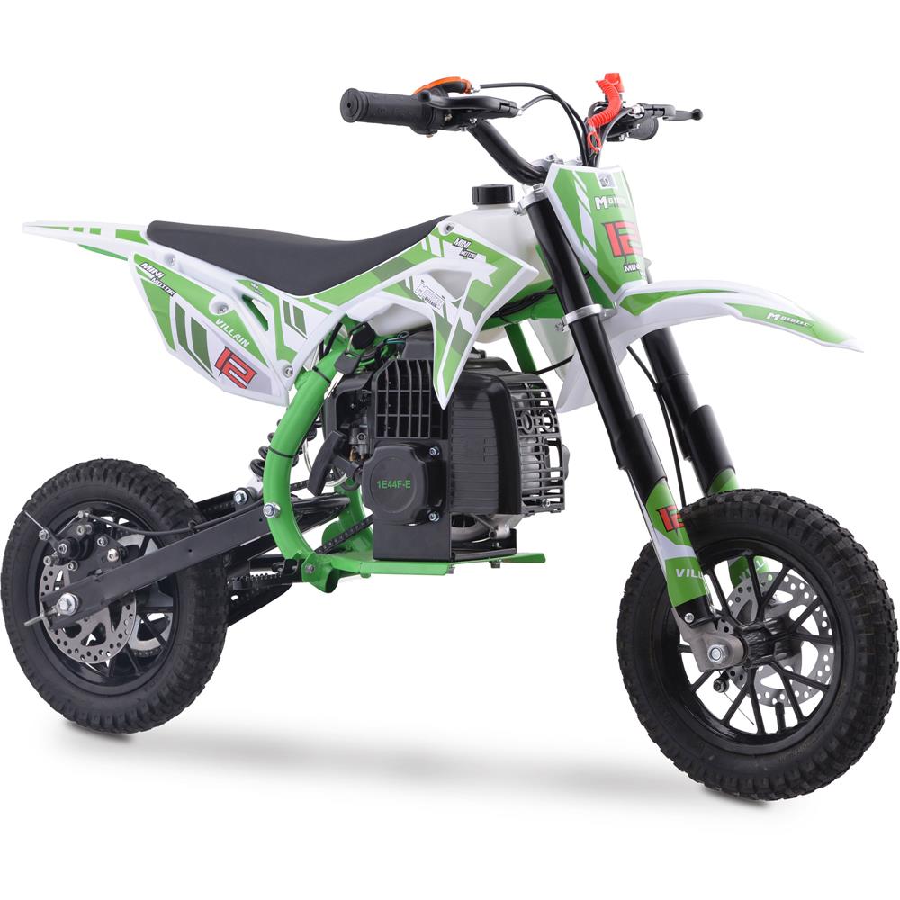 MotoTec | Villain 52cc 2-Stroke Kids Gas Dirt Bike