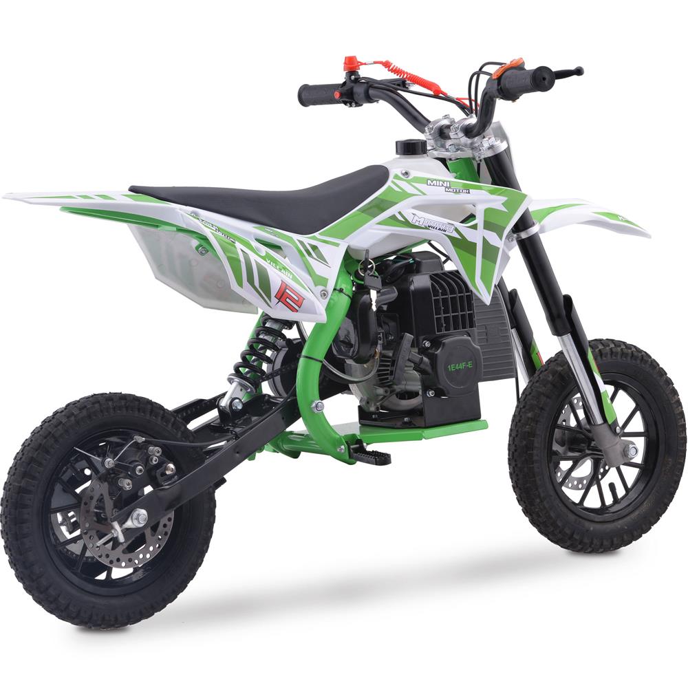 MotoTec | Villain 52cc 2-Stroke Kids Gas Dirt Bike