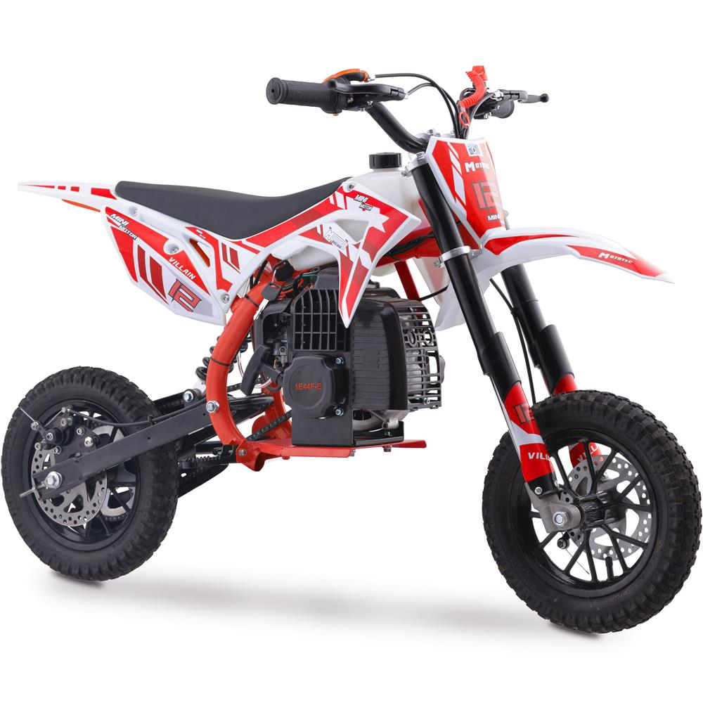 MotoTec | Villain 52cc 2-Stroke Kids Gas Dirt Bike