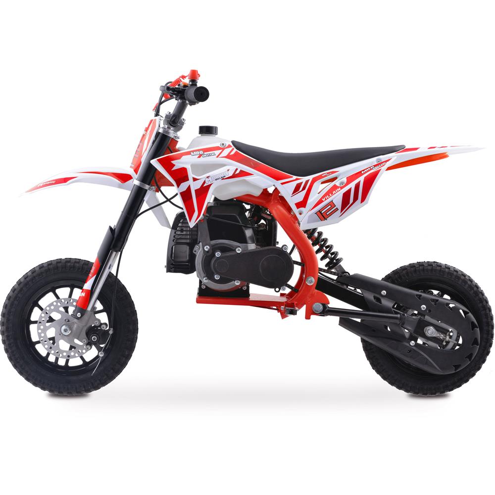 MotoTec | Villain 52cc 2-Stroke Kids Gas Dirt Bike