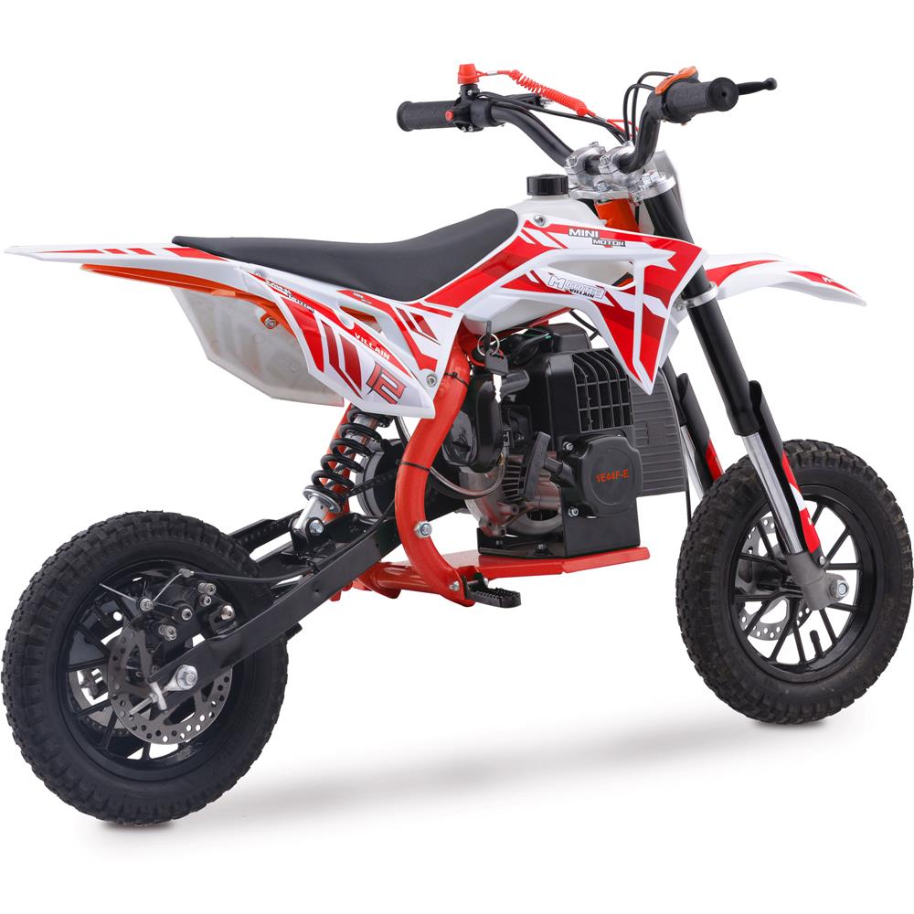 MotoTec | Villain 52cc 2-Stroke Kids Gas Dirt Bike