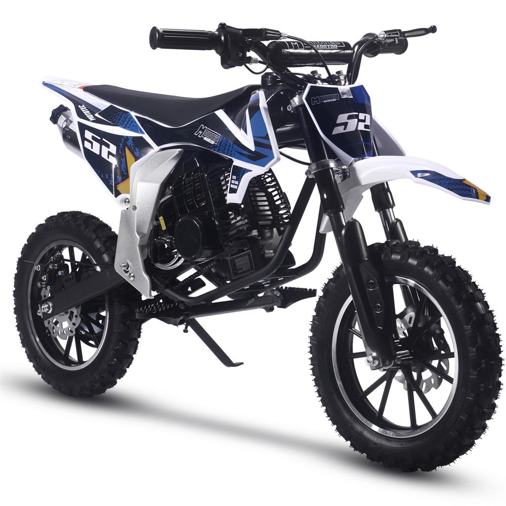MotoTec | Warrior 52cc 2-Stroke Kids Gas Dirt Bike