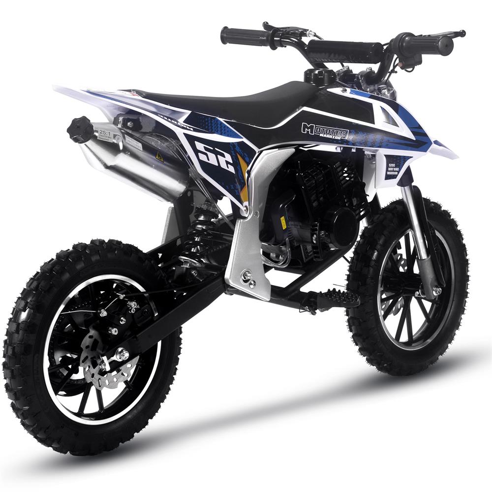 MotoTec | Warrior 52cc 2-Stroke Kids Gas Dirt Bike