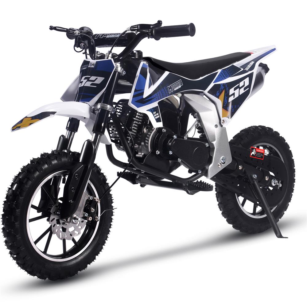 MotoTec | Warrior 52cc 2-Stroke Kids Gas Dirt Bike