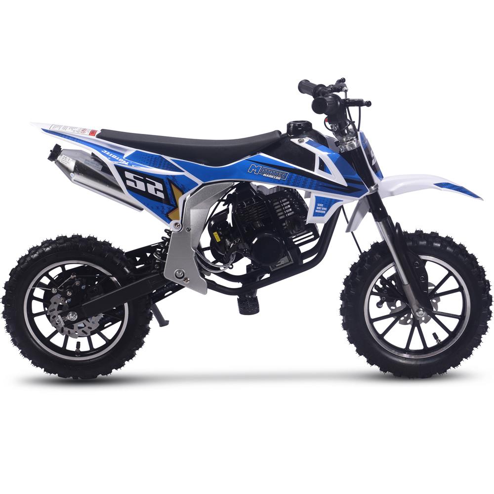 MotoTec | Warrior 52cc 2-Stroke Kids Gas Dirt Bike