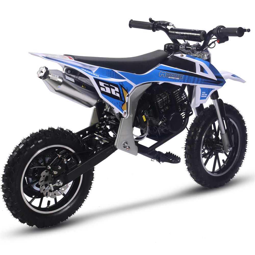 MotoTec | Warrior 52cc 2-Stroke Kids Gas Dirt Bike