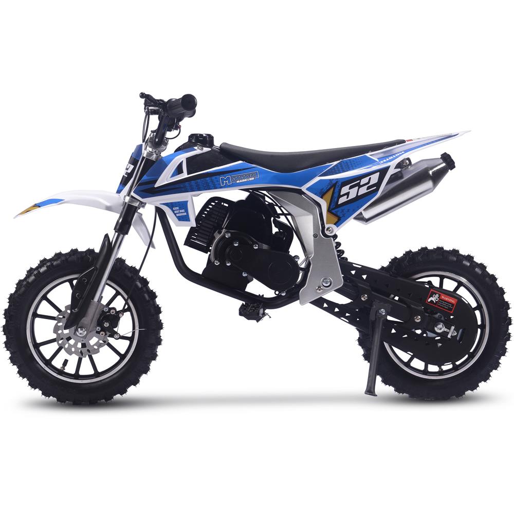 MotoTec | Warrior 52cc 2-Stroke Kids Gas Dirt Bike