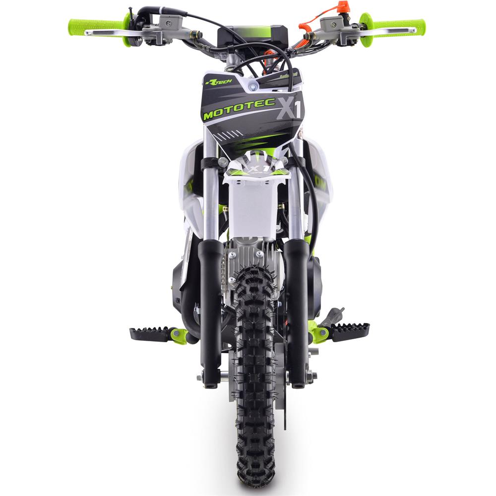 MotoTec | X1 110cc 4-Stroke Gas Dirt Bike | MT-DB-X1-GREEN