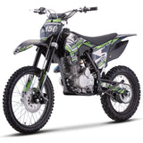 MotoTec | X4 150cc 4-Stroke Gas Dirt Bike | MT-DB-X4-BLACK