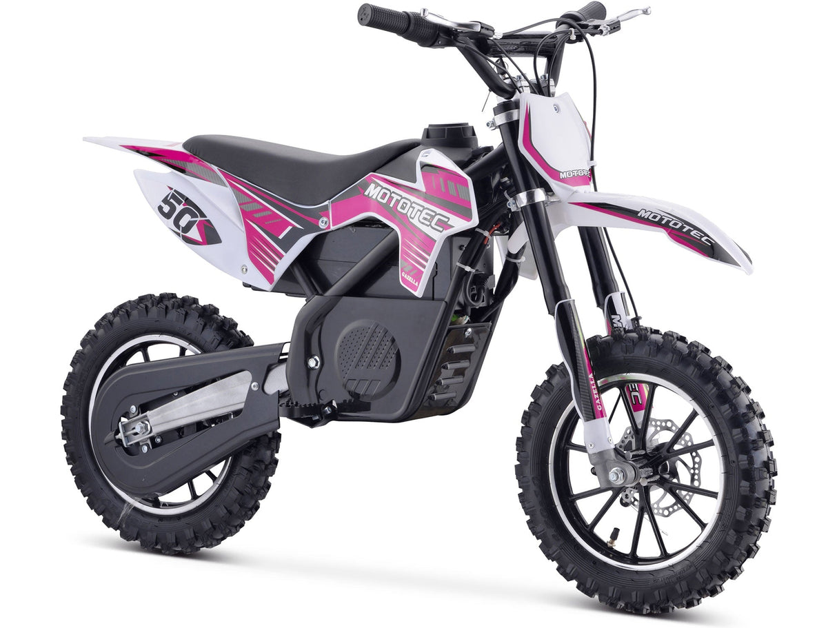 MotoTec | Gazella 24V/12Ah 500W Electric Dirt Bike