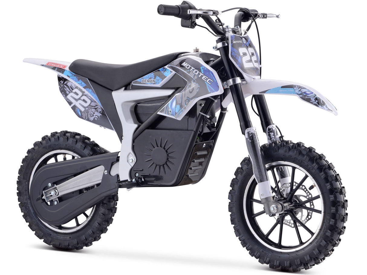 MotoTec | Demon 36V/8Ah 500W Lithium Electric Dirt Bike