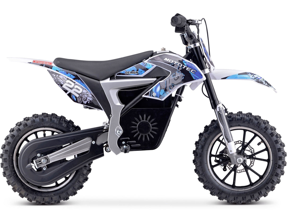 MotoTec | Demon 36V/8Ah 500W Lithium Electric Dirt Bike
