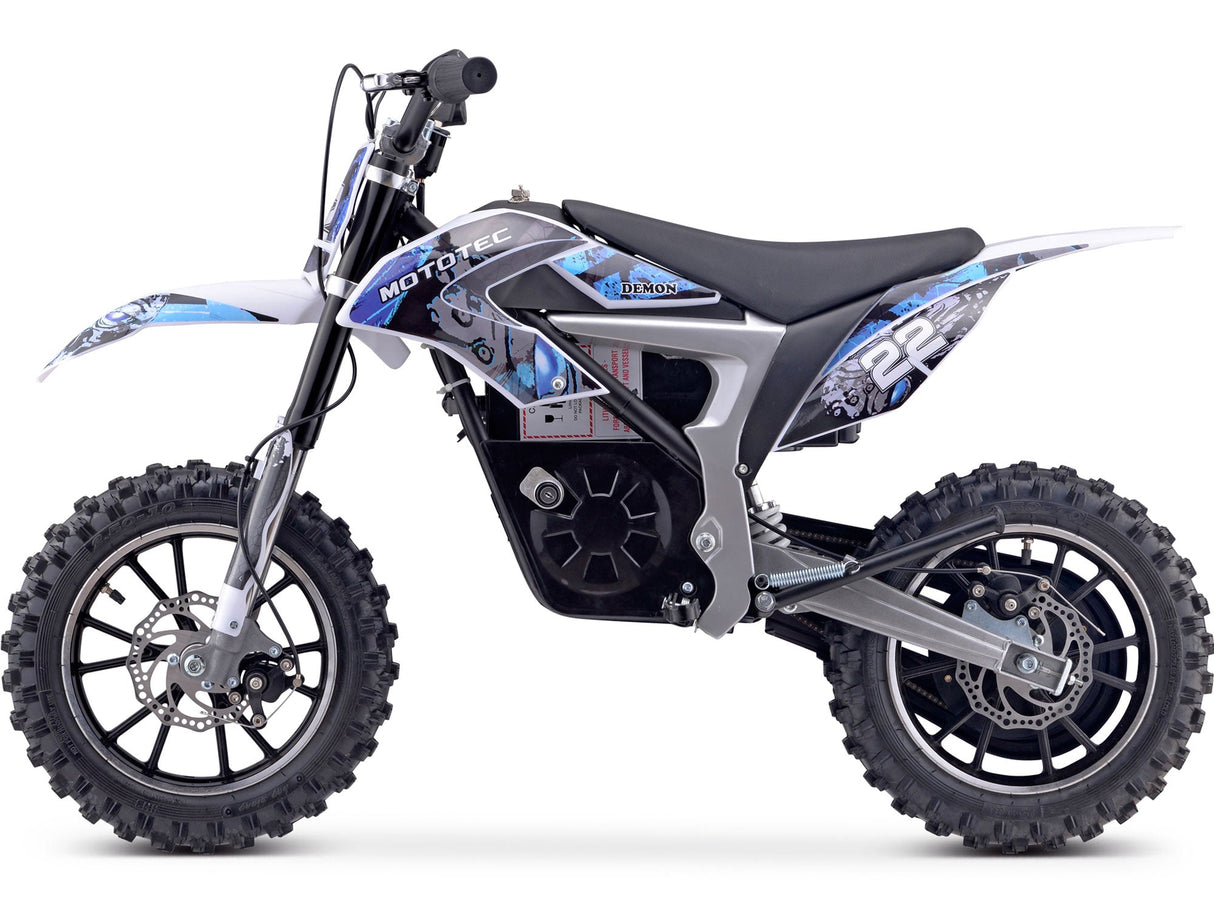 MotoTec | Demon 36V/8Ah 500W Lithium Electric Dirt Bike