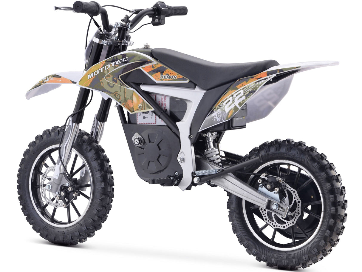 MotoTec | Demon 36V/8Ah 500W Lithium Electric Dirt Bike