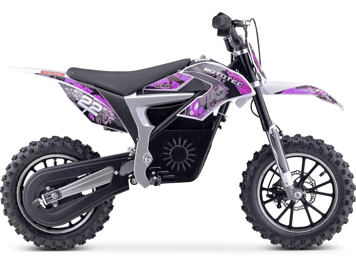 MotoTec | Demon 36V/8Ah 500W Lithium Electric Dirt Bike