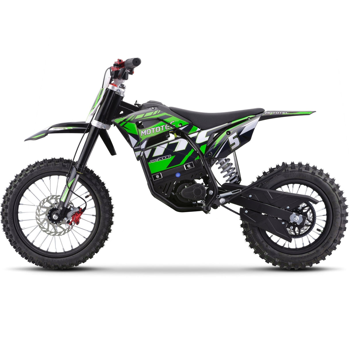 MotoTec Pro 60V/15.6Ah 2000W Off-Road Electric Dirt Bike