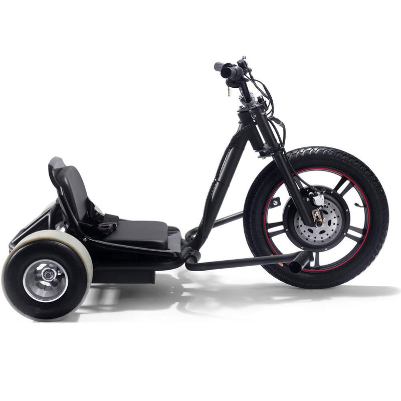 MotoTec | Drifter 48V/17.5Ah 800W Electric Trike | MT-TRK-800